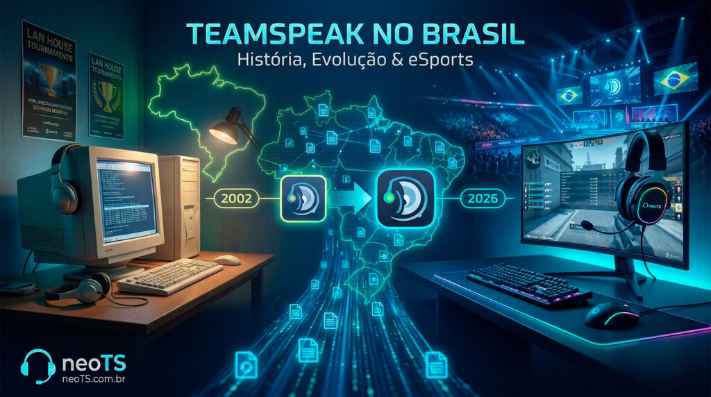 TeamSpeak Competitivo para jogadores de alto nível